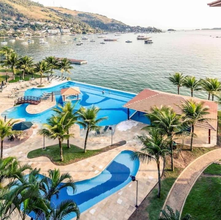 Piscina, Mar E Estilo Em Angra Dos Reis Apartamento Exterior foto