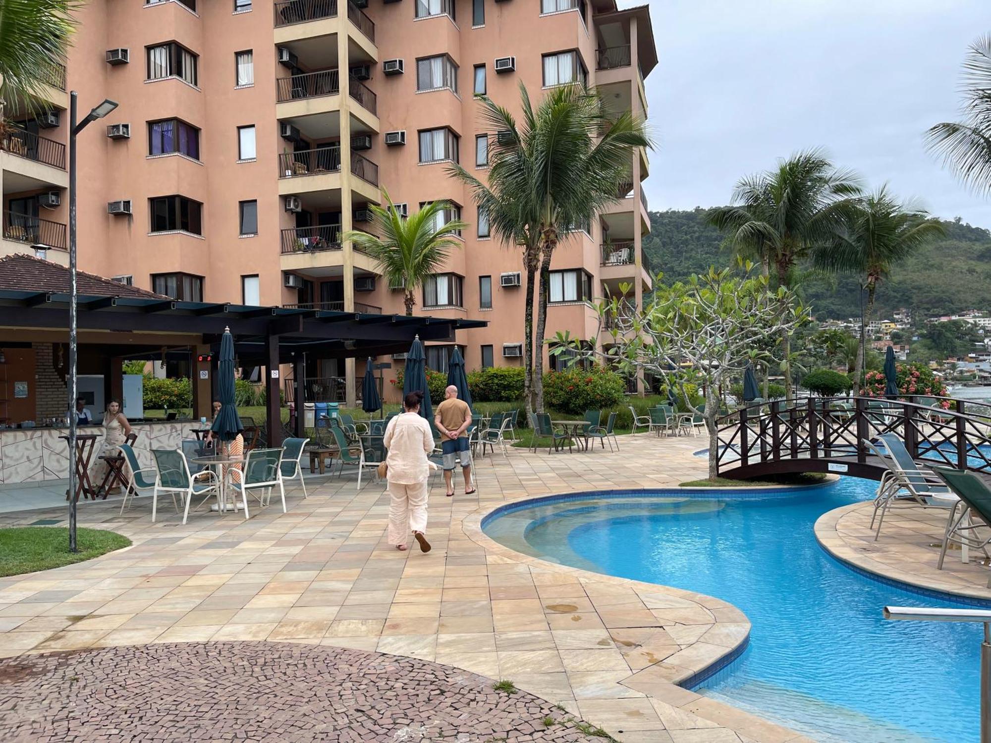 Piscina, Mar E Estilo Em Angra Dos Reis Apartamento Exterior foto