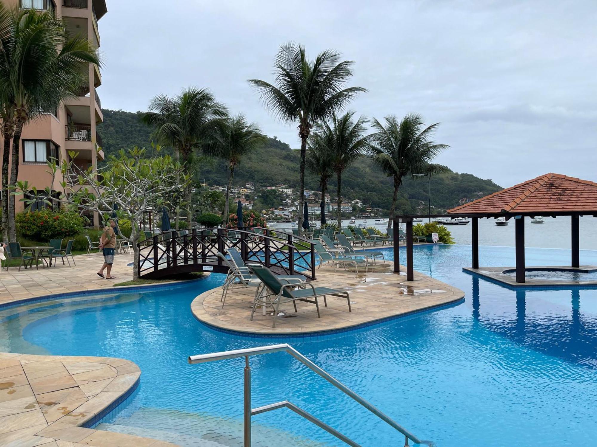 Piscina, Mar E Estilo Em Angra Dos Reis Apartamento Exterior foto